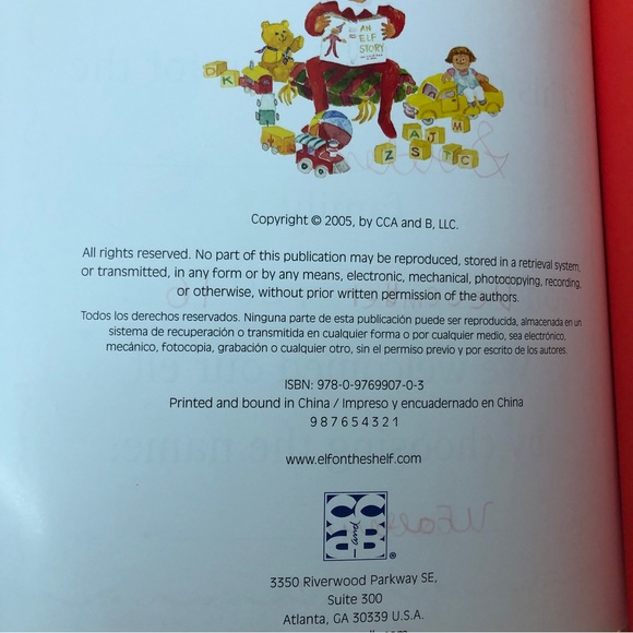 Elf on the Shelf Christmas Tradition book - Picture 11 of 12